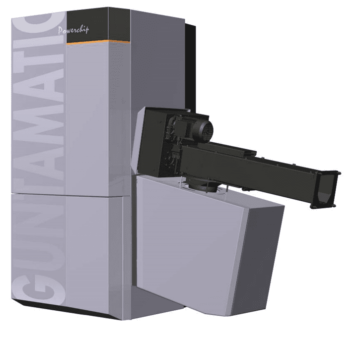 Caldaia a biomassa GUNTAMATIC Powerchip